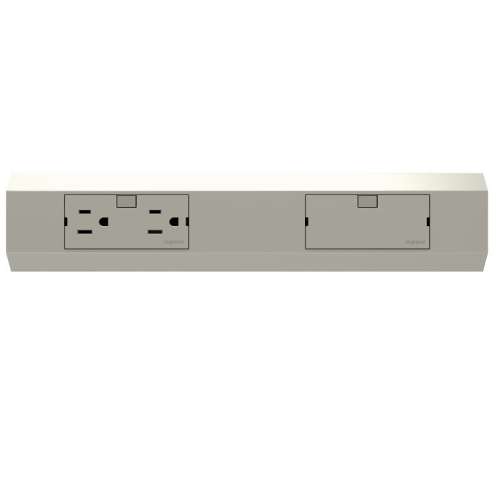 Legrand adorne Under-Cabinet 12" Modular Track in Under-Cabinet Track titanium